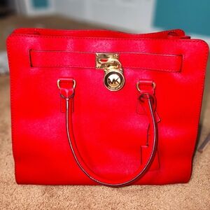 MICHAEL KORS Red Purse